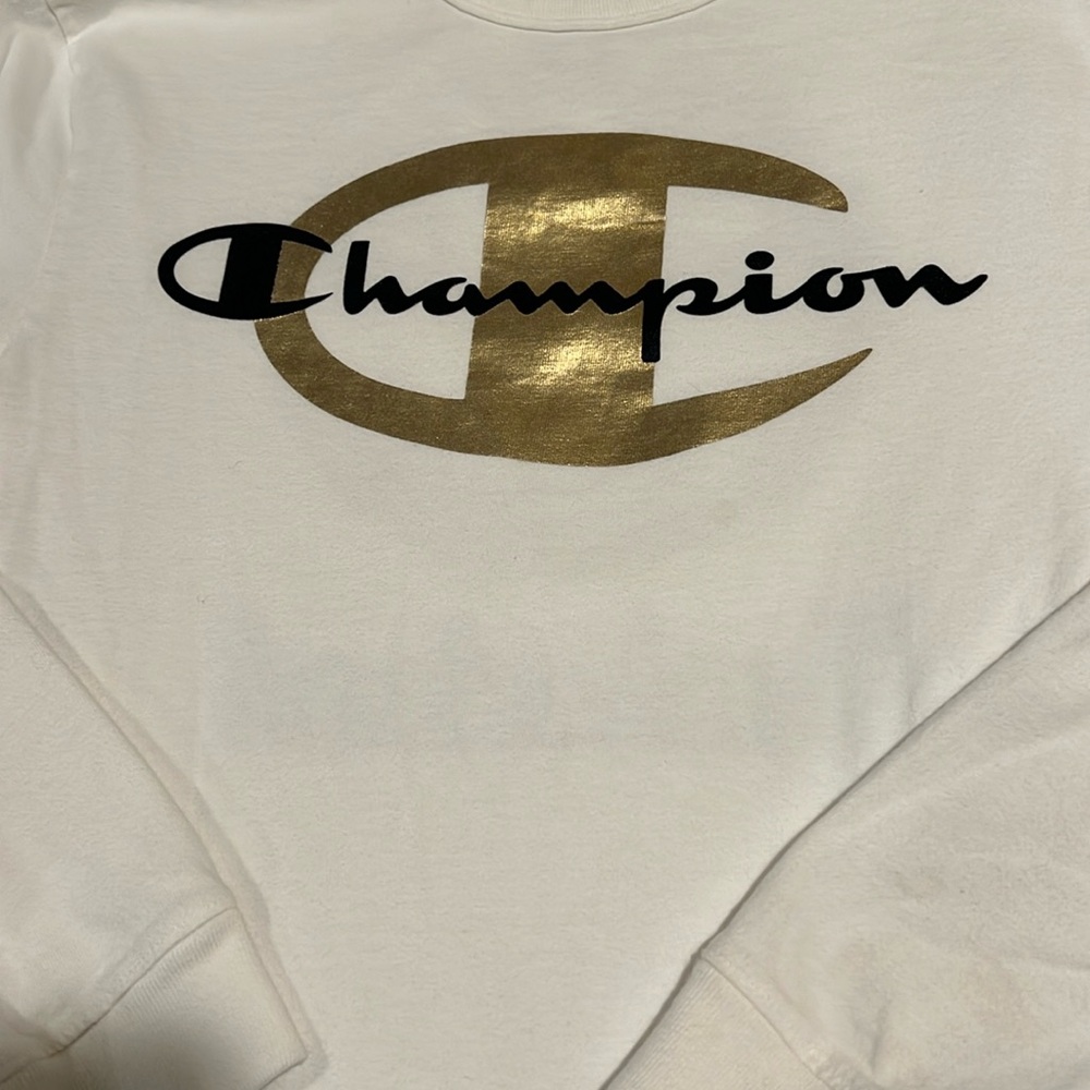 Champion long sleeve white t shirt - Picture 2 of 5
